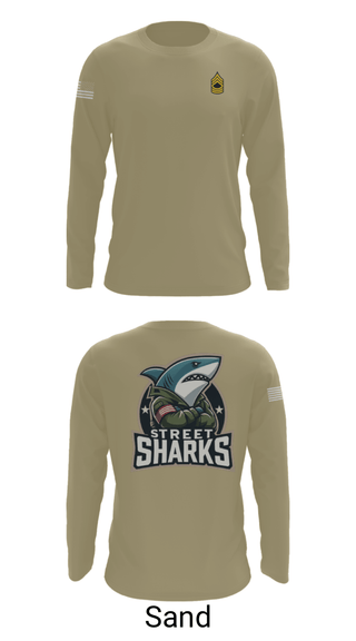 Long Sleeve Performance Shirt, Pearl City Army Recruiting Station, Army, Teamtime, Team time, sublimation, custom sports apparel, team uniforms, spirit wear, spiritwear, sports uniforms, custom shirts, team store, custom team store, fundraiser sports, apparel fundraiser
