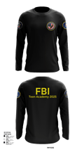 FBI Citizens Academy 38142590 Long Sleeve Performance Shirt 101