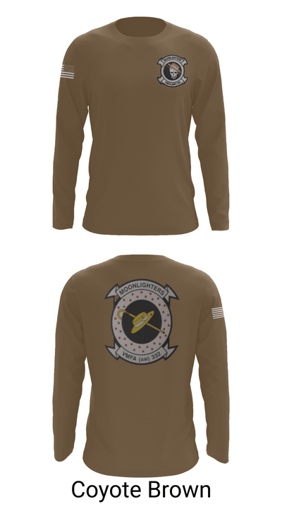 VMFA-332 The Moonlighters 29098342 Long Sleeve Performance Shirt 6