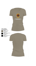 MARDET Fort Leonard Wood (FLW) DoD Interservice Non-Lethal Individual Weapons Instructor's Course Fort Leonard Wood Basic Military Police School House 85890627 Women's Short Sleeve V-neck Shirt - 29