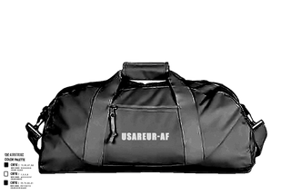 Duffle Bag, USAREUR-AF, Army, Teamtime, Team time, sublimation, custom sports apparel, team uniforms, spirit wear, spiritwear, sports uniforms, custom shirts, team store, custom team store, fundraiser sports, apparel fundraiser