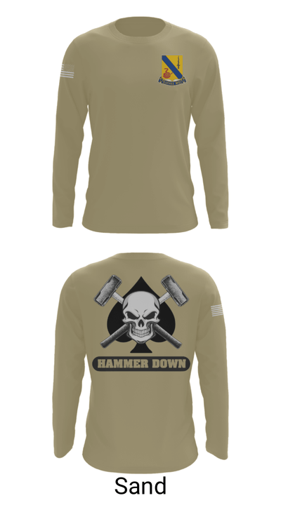 2-14 CAV ACE HIGH 68532779 Long Sleeve Performance Shirt - 48