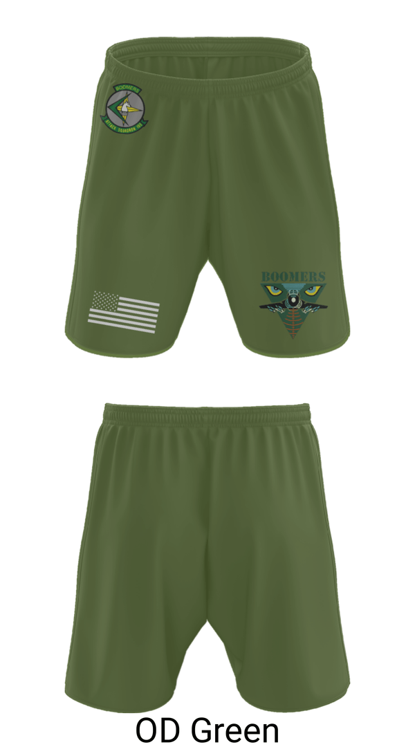Athletic Shorts With Pockets, VA-165 Boomers, , Teamtime, Team time, sublimation, custom sports apparel, team uniforms, spirit wear, spiritwear, sports uniforms, custom shirts, team store, custom team store, fundraiser sports, apparel fundraiser
