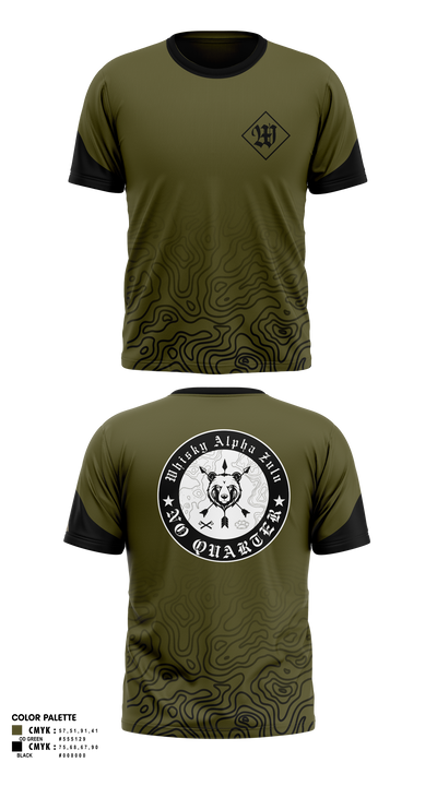Whiskey Alpha Zulu 3904954 Short Sleeve Performance Shirt - 1