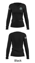 Daddy’s Beard Company 9064632 Women's Long Sleeve V-neck Shirt - 35