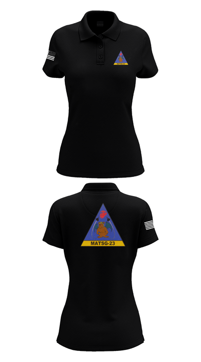 matsg-23 81067333 Women's Short Sleeve Performance Polo  - 35