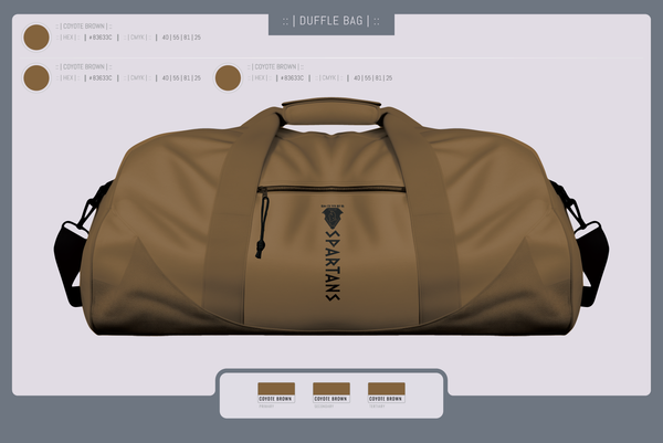 Duffle Bag, Spartans, , Teamtime, Team time, sublimation, custom sports apparel, team uniforms, spirit wear, spiritwear, sports uniforms, custom shirts, team store, custom team store, fundraiser sports, apparel fundraiser