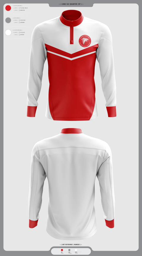 Quarter Zip Jacket, Constantine High School Cross Country, Cross Country, Teamtime, Team time, sublimation, custom sports apparel, team uniforms, spirit wear, spiritwear, sports uniforms, custom shirts, team store, custom team store, fundraiser sports, apparel fundraiser