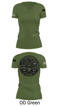 VALLEY K9 75951631 Women's Short Sleeve V-neck Shirt - 46