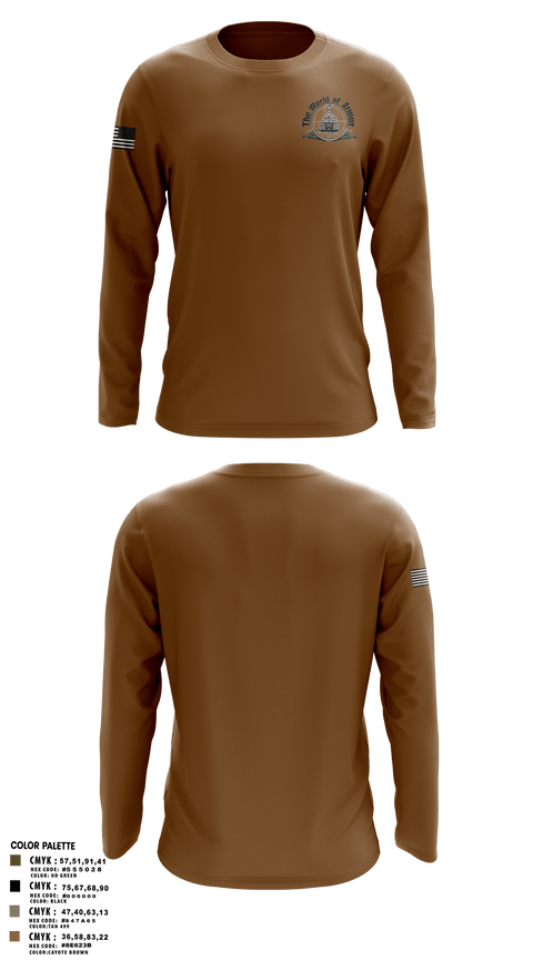 Long Sleeve Performance Shirt, The World of Armor, , Teamtime, Team time, sublimation, custom sports apparel, team uniforms, spirit wear, spiritwear, sports uniforms, custom shirts, team store, custom team store, fundraiser sports, apparel fundraiser