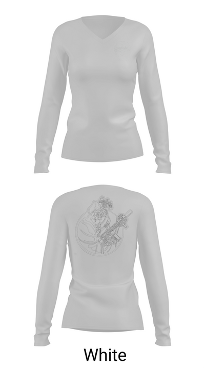 Kilo-152 31180789 Women's Long Sleeve V-neck Shirt - 16