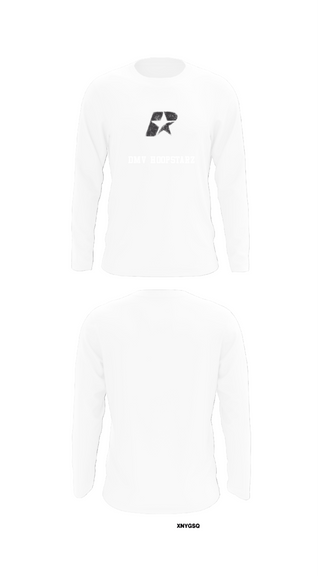 Long Sleeve Performance Shirt, DMV HOOPSTARZ, Men's Basketball, Teamtime, Team time, sublimation, custom sports apparel, team uniforms, spirit wear, spiritwear, sports uniforms, custom shirts, team store, custom team store, fundraiser sports, apparel fundraiser