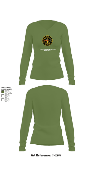 Womens Long Sleeve Vneck Shirt, Ravenswood Volunteer Fire Department, , Teamtime, Team time, sublimation, custom sports apparel, team uniforms, spirit wear, spiritwear, sports uniforms, custom shirts, team store, custom team store, fundraiser sports, apparel fundraiser