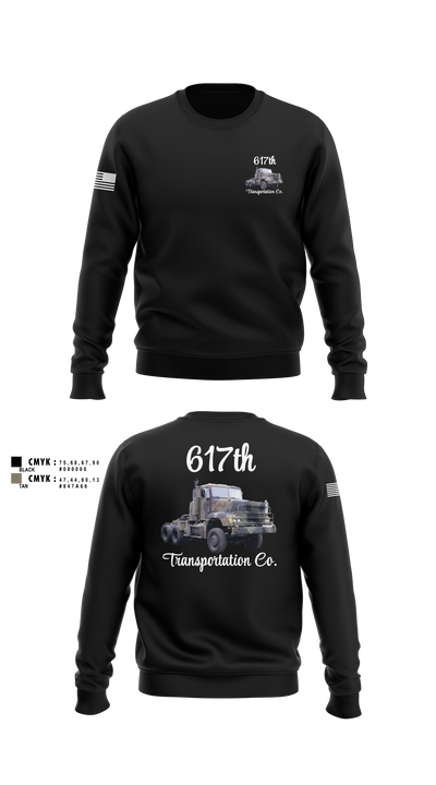 617th Transportation Company 2064597 Crew Neck Sweatshirt - 1