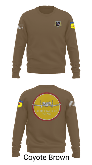 Crew Neck Sweatshirt, 442D FW, , Teamtime, Team time, sublimation, custom sports apparel, team uniforms, spirit wear, spiritwear, sports uniforms, custom shirts, team store, custom team store, fundraiser sports, apparel fundraiser