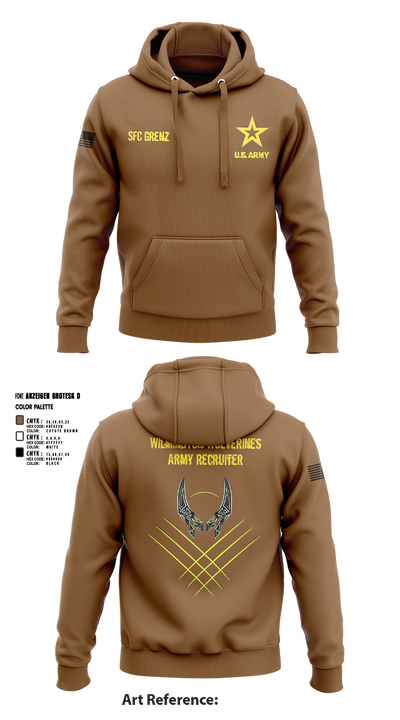 Wilmington Army Recruiting Station 61290621 Hoodie - 1
