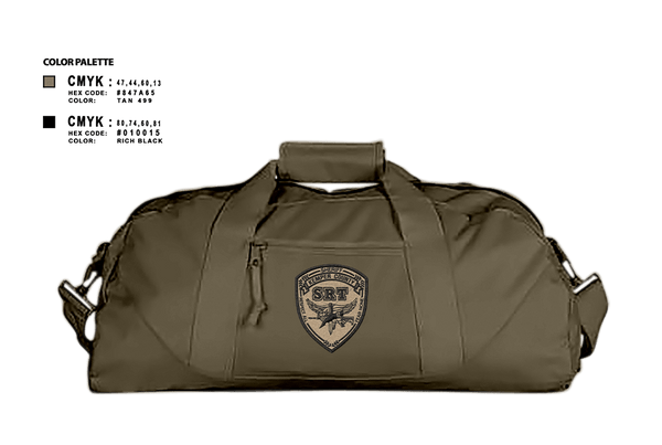 Duffle Bag, Kemper County Sheriff’s Office, Police, Teamtime, Team time, sublimation, custom sports apparel, team uniforms, spirit wear, spiritwear, sports uniforms, custom shirts, team store, custom team store, fundraiser sports, apparel fundraiser