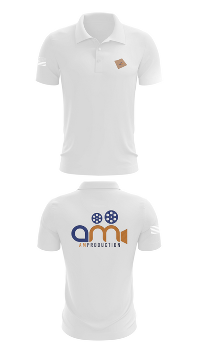 AM PRODUCTION 13584295 Short Sleeve Performance Polo - 9
