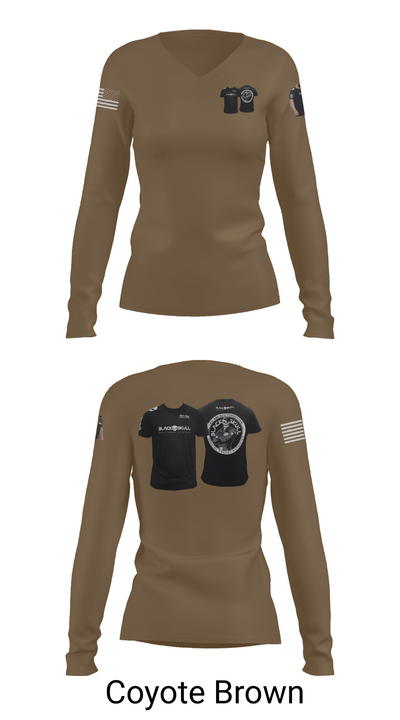 Guilherme 72458946 Women's Long Sleeve V-neck Shirt - 17