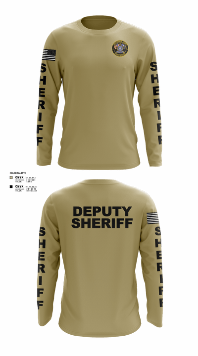 Chesterfield County Sheriff Office 79473922 Long Sleeve Performance Shirt 103