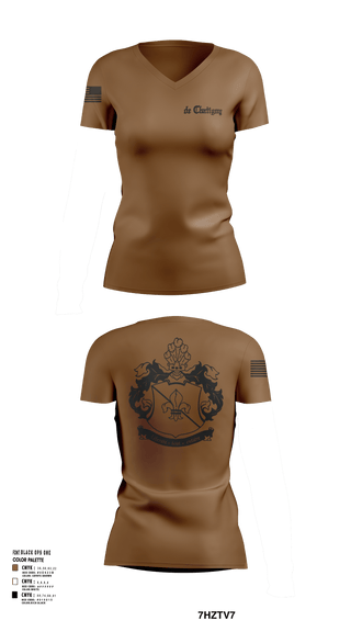 Womens Short Sleeve Vneck Shirt, NA, Army, Teamtime, Team time, sublimation, custom sports apparel, team uniforms, spirit wear, spiritwear, sports uniforms, custom shirts, team store, custom team store, fundraiser sports, apparel fundraiser