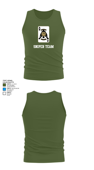 Tank Top, Sniper Team, , Teamtime, Team time, sublimation, custom sports apparel, team uniforms, spirit wear, spiritwear, sports uniforms, custom shirts, team store, custom team store, fundraiser sports, apparel fundraiser