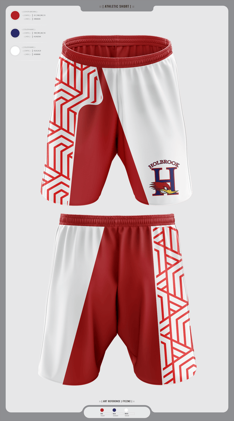 Athletic Shorts With Pockets, Holbrook High School Wrestling, Wrestling, Teamtime, Team time, sublimation, custom sports apparel, team uniforms, spirit wear, spiritwear, sports uniforms, custom shirts, team store, custom team store, fundraiser sports, apparel fundraiser