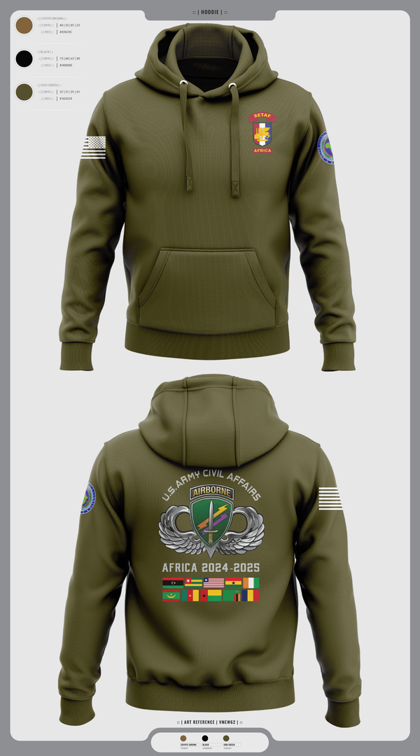 Hoodie, 478th CA BN (A), Army, Teamtime, Team time, sublimation, custom sports apparel, team uniforms, spirit wear, spiritwear, sports uniforms, custom shirts, team store, custom team store, fundraiser sports, apparel fundraiser