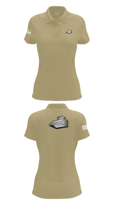 Triboro kitchen & ventilation 34118337 Women's Short Sleeve Performance Polo  - 43