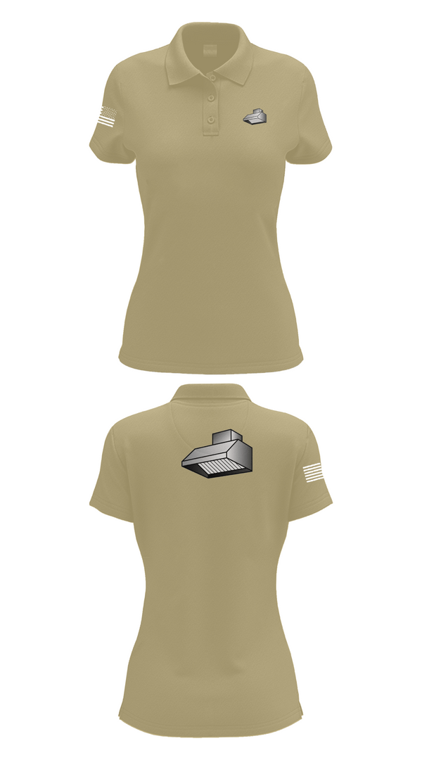 Womens Short Sleeve Performance Polo, Triboro kitchen & ventilation, , Teamtime, Team time, sublimation, custom sports apparel, team uniforms, spirit wear, spiritwear, sports uniforms, custom shirts, team store, custom team store, fundraiser sports, apparel fundraiser