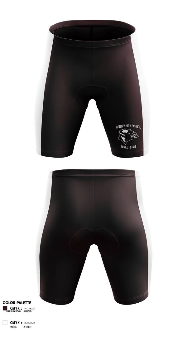 Mens Compression Shorts, Gentry High School Wrestling, Wrestling, Teamtime, Team time, sublimation, custom sports apparel, team uniforms, spirit wear, spiritwear, sports uniforms, custom shirts, team store, custom team store, fundraiser sports, apparel fundraiser