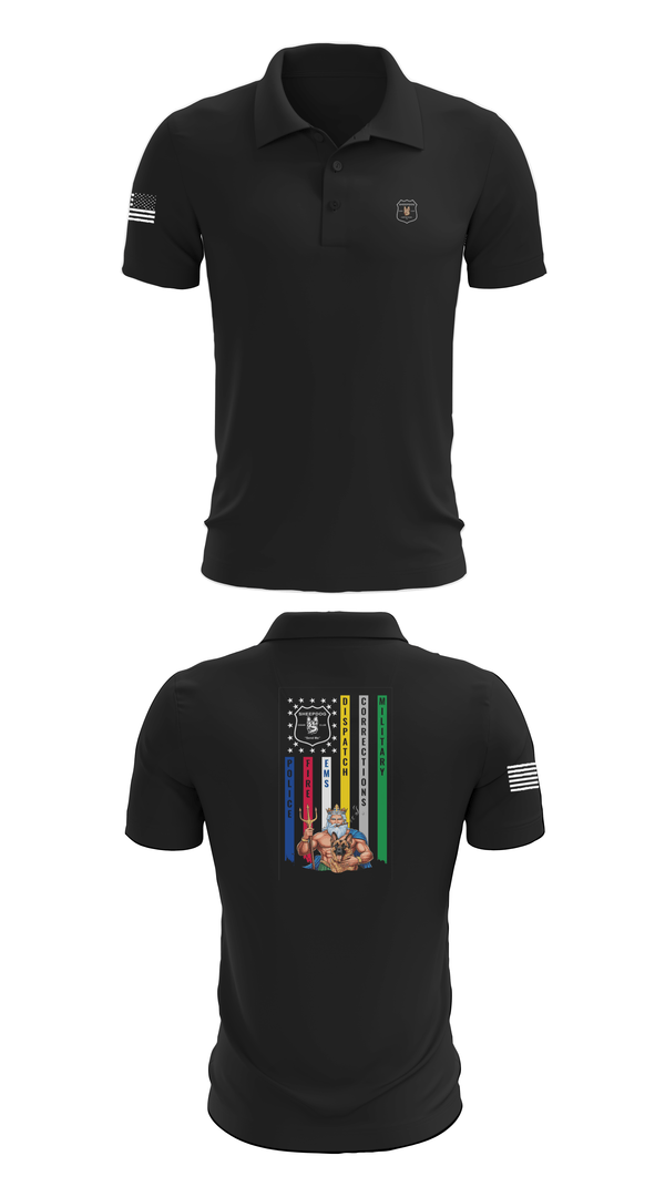 Short Sleeve Performance Polo, Sheepdog Cigar Club HR, , Teamtime, Team time, sublimation, custom sports apparel, team uniforms, spirit wear, spiritwear, sports uniforms, custom shirts, team store, custom team store, fundraiser sports, apparel fundraiser