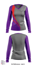 MysticworldMuzik 93545972 Women's Long Sleeve V-neck Shirt - 113