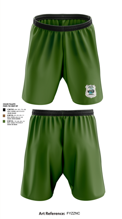 Peoples Protection Agency, LLC 33434129 Athletic Shorts With Pockets - 15