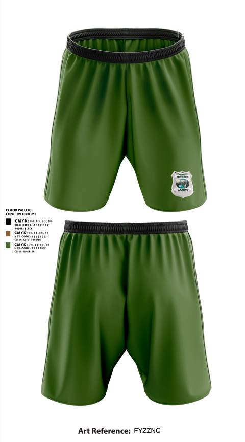 Athletic Shorts With Pockets, Peoples Protection Agency, LLC, , Teamtime, Team time, sublimation, custom sports apparel, team uniforms, spirit wear, spiritwear, sports uniforms, custom shirts, team store, custom team store, fundraiser sports, apparel fundraiser