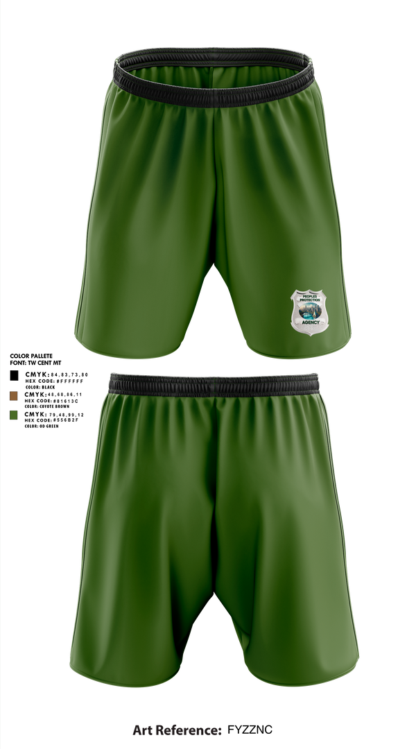 Athletic Shorts With Pockets, Peoples Protection Agency, LLC, , Teamtime, Team time, sublimation, custom sports apparel, team uniforms, spirit wear, spiritwear, sports uniforms, custom shirts, team store, custom team store, fundraiser sports, apparel fundraiser