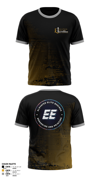 Elevated Elite Business Branding and Printing 90017808 Short Sleeve Performance Shirt - 1
