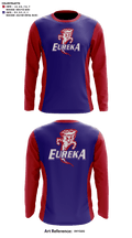 Eureka High School Basketball 16062115 Long Sleeve Shooting Shirt - 41