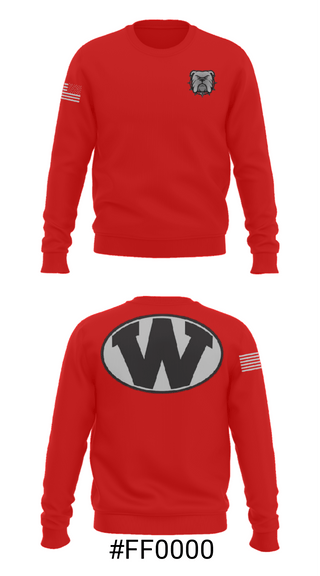 Crew Neck Sweatshirt, Wheeler County Middle School Softball, Softball, Teamtime, Team time, sublimation, custom sports apparel, team uniforms, spirit wear, spiritwear, sports uniforms, custom shirts, team store, custom team store, fundraiser sports, apparel fundraiser