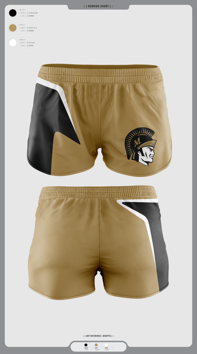 Millington Central High School Wrestling 59203631 Women's Shorts - 2