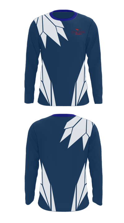 Lindbergh High School Track 89202566 Long Sleeve Performance Shirt - 26