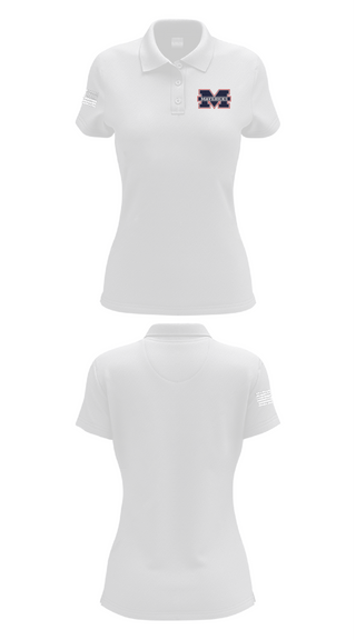 Womens Short Sleeve Performance Polo, Manvel High School Soccer, Men's Soccer, Teamtime, Team time, sublimation, custom sports apparel, team uniforms, spirit wear, spiritwear, sports uniforms, custom shirts, team store, custom team store, fundraiser sports, apparel fundraiser
