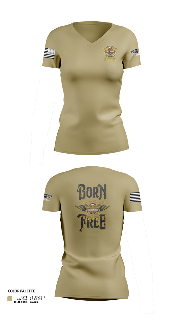 Womens Short Sleeve Vneck Shirt, HDCI east coast, , Teamtime, Team time, sublimation, custom sports apparel, team uniforms, spirit wear, spiritwear, sports uniforms, custom shirts, team store, custom team store, fundraiser sports, apparel fundraiser