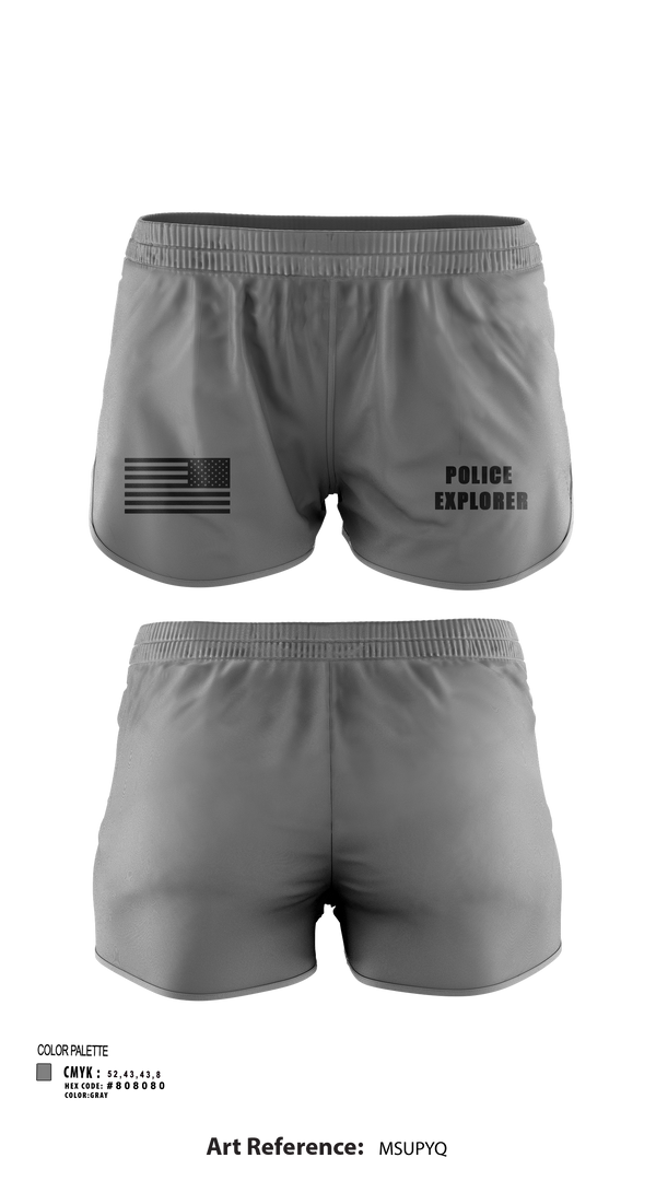 Ranger Panties, Police Explorer, Police, Teamtime, Team time, sublimation, custom sports apparel, team uniforms, spirit wear, spiritwear, sports uniforms, custom shirts, team store, custom team store, fundraiser sports, apparel fundraiser