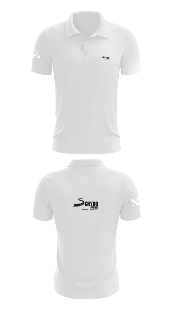 Short Sleeve Performance Polo, Schyro paving, , Teamtime, Team time, sublimation, custom sports apparel, team uniforms, spirit wear, spiritwear, sports uniforms, custom shirts, team store, custom team store, fundraiser sports, apparel fundraiser