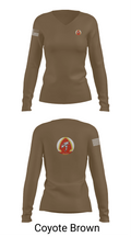 Animal 60’s 54802891 Women's Long Sleeve V-neck Shirt - 17