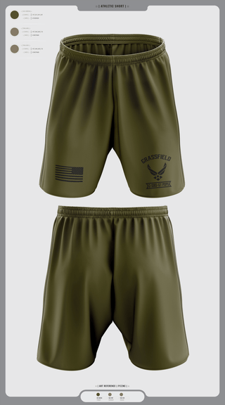 Athletic Shorts With Pockets, C/SMSgt Pope, Air Force, Teamtime, Team time, sublimation, custom sports apparel, team uniforms, spirit wear, spiritwear, sports uniforms, custom shirts, team store, custom team store, fundraiser sports, apparel fundraiser