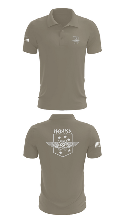 2D Marine Raider Battalion 793595 Short Sleeve Performance Polo - 67