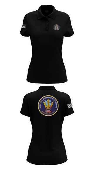 Womens Short Sleeve Performance Polo, MARITIME ENFORCEMENT SPECIALIST, Coast Guard, Teamtime, Team time, sublimation, custom sports apparel, team uniforms, spirit wear, spiritwear, sports uniforms, custom shirts, team store, custom team store, fundraiser sports, apparel fundraiser