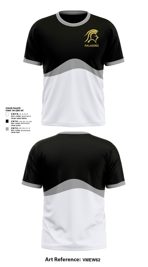 Short Sleeve Performance Shirt, Paladins, Track & Field, Teamtime, Team time, sublimation, custom sports apparel, team uniforms, spirit wear, spiritwear, sports uniforms, custom shirts, team store, custom team store, fundraiser sports, apparel fundraiser
